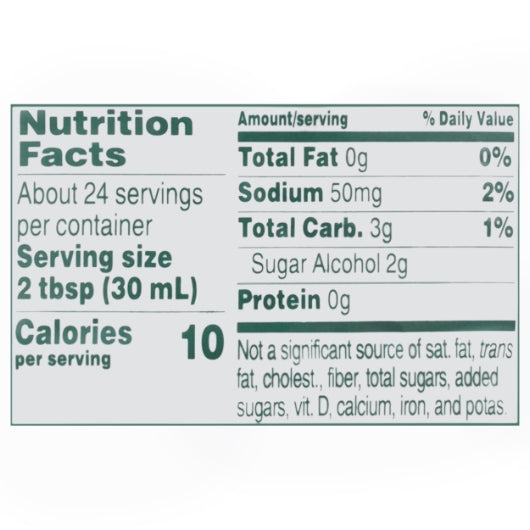 Maple Grove Sugar Free Maple Flavored Syrup Bottle, 12 x 24 fl oz Case - DOT product image 6