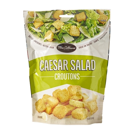 Mrs. Cubbison's Caesar Salad Crouton Bag, 9 x 5 oz Case - Croutons & Salad Toppings