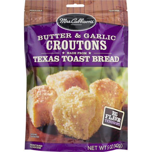 Mrs. Cubbison's Texas Toast Butter & Garlic Crouton, 9 x 5 oz Case - DOT product image 8