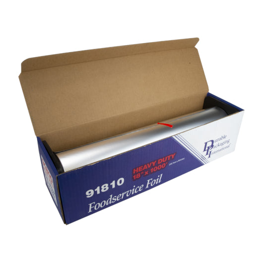 Durable Packaging 18"x1000 Heavy Duty Foil Roll, 1 x 1 RL Case - Disposables