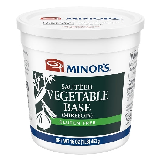 Nestle Minors Sauteed No Added MSG Gluten Free Sauteed Vegetable Base, 12 x 1 lb Case - DOT product image 2