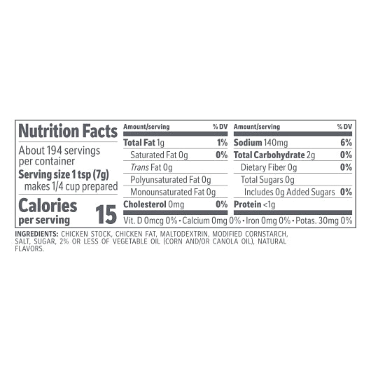 Minors Classical Reduction Gluten Free Reduced Chicken Stock, 4 x 2.998 lb Case - DOT product image 6