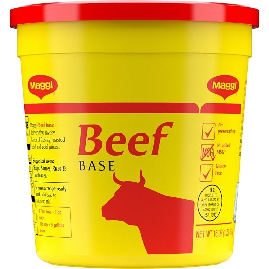 Maggi Beef Base, 6 x 1 lb Case - Pantry Ingredients