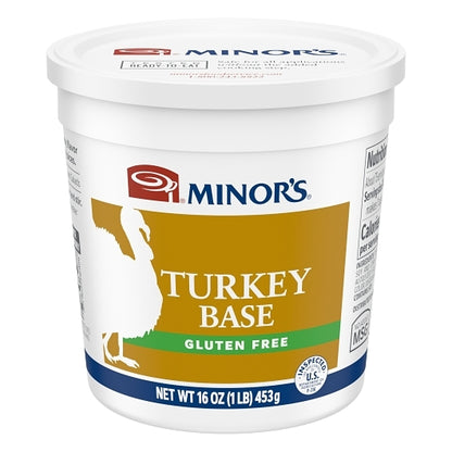 Nestle Minors No Added MSG Gluten Free Turkey Base, 6 x 1 lb Case - DOT product image 2
