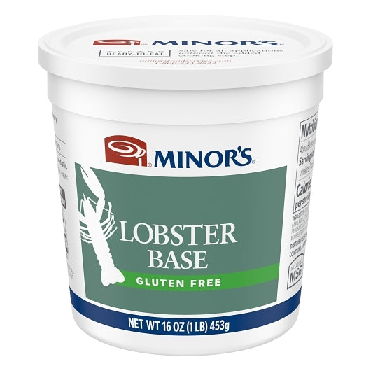 Nestle Minors No MSG Added Lobster Base, 6 x 1 lb Case - Prepared Foods