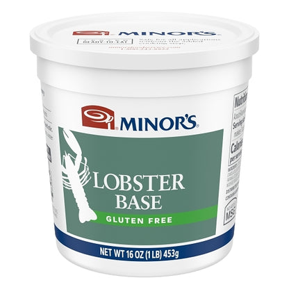 Nestle Minors No MSG Added Lobster Base, 6 x 1 lb Case - Prepared Foods