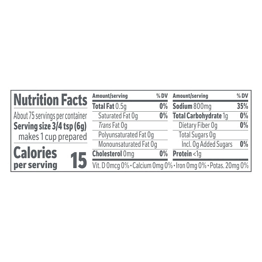 Nestle Minors No MSG Added Beef Base, 12 x 1 lb Case - DOT product image 7