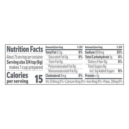 Nestle Minors No MSG Added Beef Base, 12 x 1 lb Case - DOT product image 7