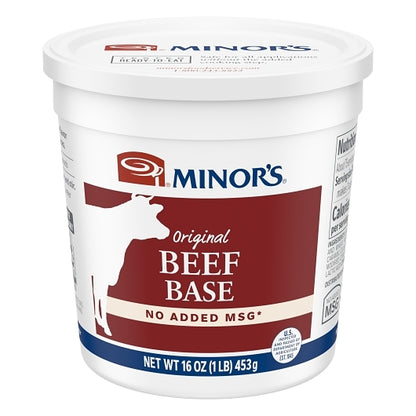 Nestle Minors No MSG Added Beef Base, 12 x 1 lb Case - DOT product image 2