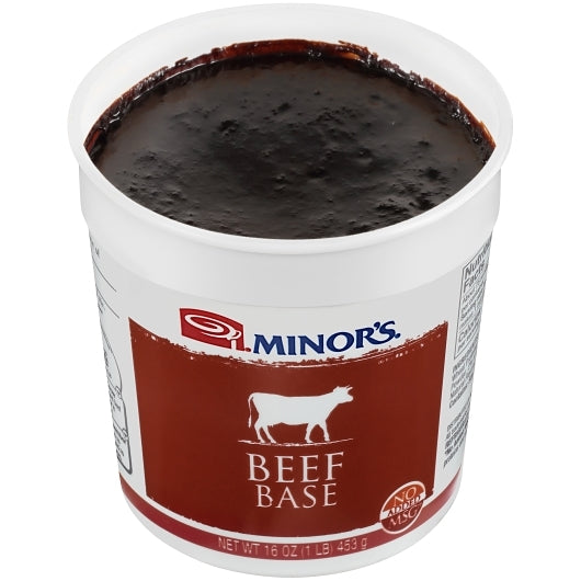 Nestle Minors No MSG Added Beef Base, 12 x 1 lb Case - DOT product image 3