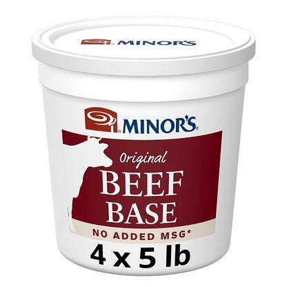 Nestle Minors No Beef Base, 4 x 5.004 lb Case - Prepared Foods