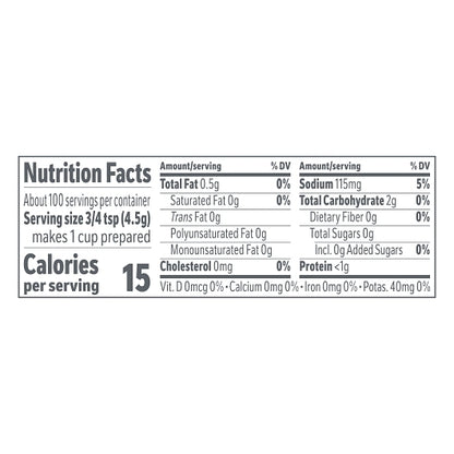 Nestle Minors Low No Added MSG Gluten Free Low Sodium Beef Base, 6 x 1 lb Case - DOT product image 7