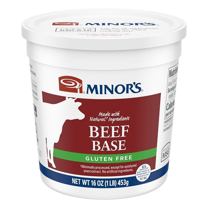 Nestle Minors All Gluten Free Natural Ingredients Beef Base, 6 x 1 lb Case - DOT product image 2