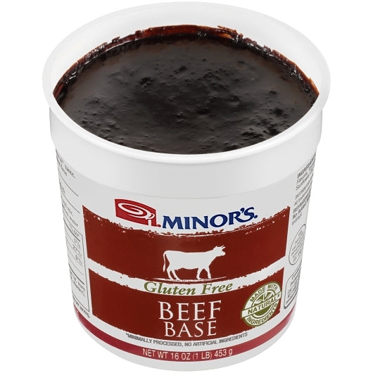 Nestle Minors All Gluten Free Natural Ingredients Beef Base, 6 x 1 lb Case - DOT product image 3