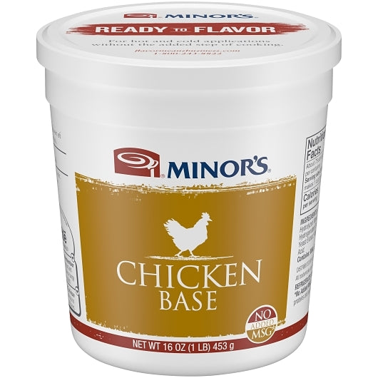Nestle Minors No MSG Added Chicken Base, 12 x 1 lb Case - DOT product image 2