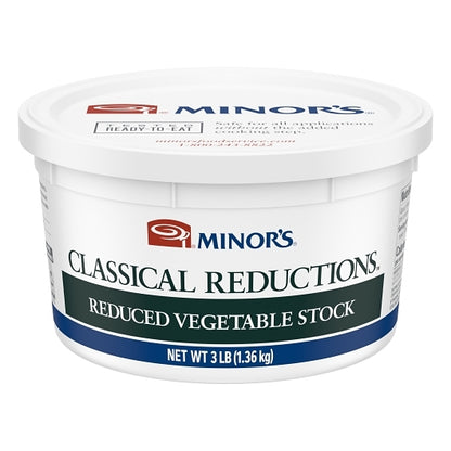 Minor's Vegetable Stock, 4 x 2.998 lb Case - Pantry Ingredients