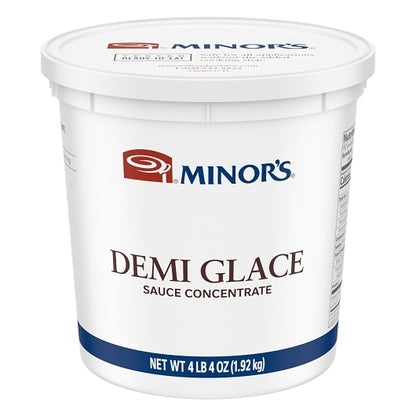 Nestle Minors Concentrate Demi Glace Sauce Concentrate, 4 x 4.251 lb Case - Condiments & Sauces