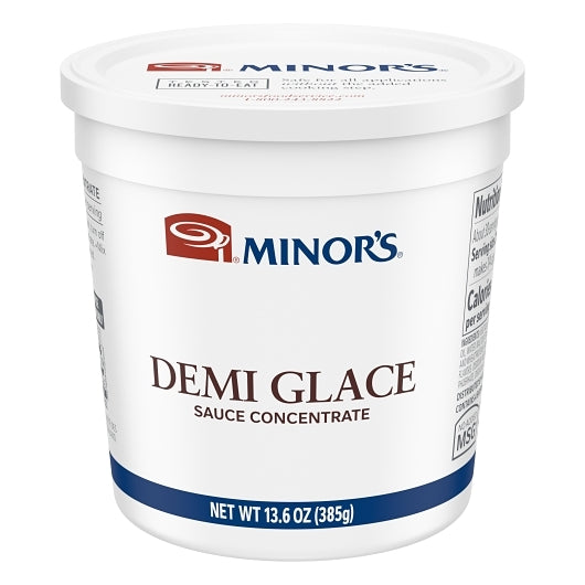 Nestle Minors Concentrate Demi Glace Sauce Concentrate, 6 x 13.6 oz Case - Condiments & Sauces