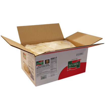 Seviroli Foods Large Cheese Square Ravioli, 2 x 5 lb Case - DOT product image 4