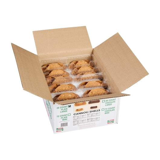 Seviroli Foods Large Cannoli Shell, 6 x 2.4 lb Case - DOT product image 5