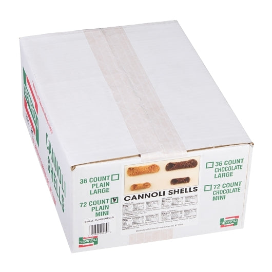 Seviroli Foods Small Plain Cannoli Shell, 6 x 2.75 lb Case - DOT product image 5