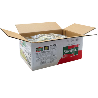 Seviroli Foods Large Round Spinach Cheese Ravioli, 2 x 2.5 lb Case - DOT product image 4