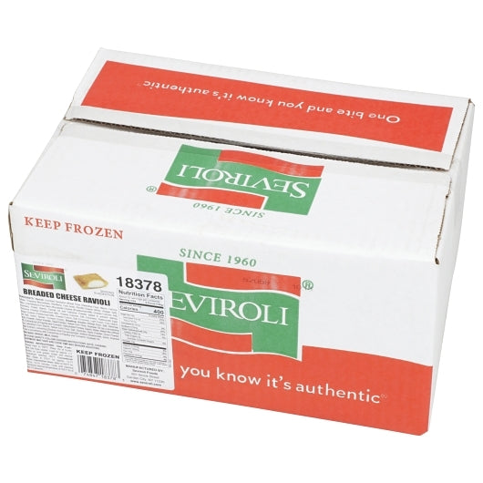 Seviroli Foods Breaded 4 Cheese Medium Square Ravioli, 2 x 5 lb Case - DOT product image 5