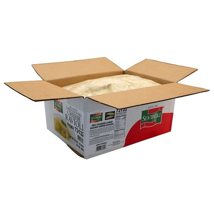 Seviroli Foods Large Round Cheese Ravioli Pasta, 2 x 5 lb Case - DOT product image 5