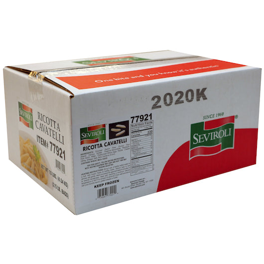 Seviroli Foods Cavatelli, 2 x 5 lb Case - DOT product image 3