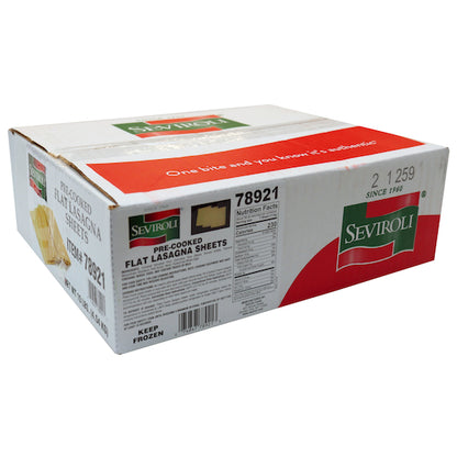 Seviroli Foods Flat Lasagna Sheet Pre-Cooked, 1 x 10 lb Case - DOT product image 5