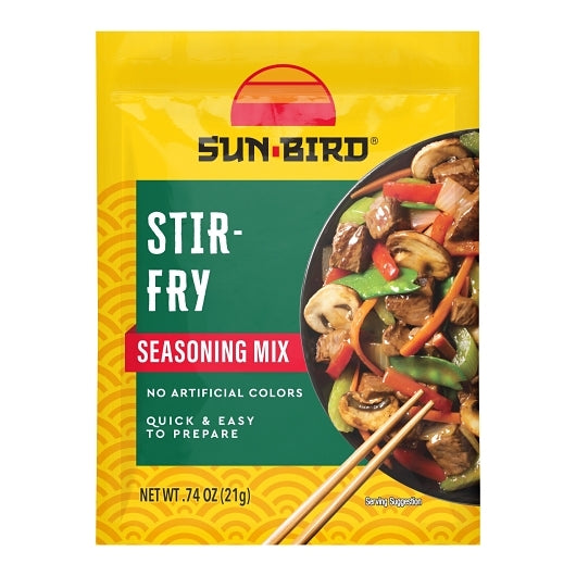 Sun-Bird Stir Fry Seasoning, 24 x 0.74 oz Case - Spices Seasonings - image 2