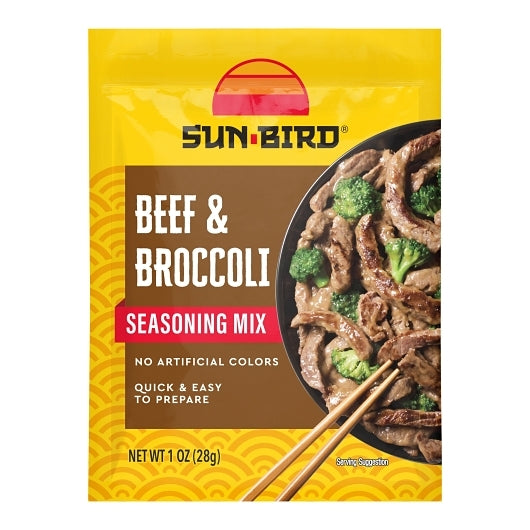 Sun-Bird Beef & Broccoli Seasoning, 24 x 1 oz Case - Spices Seasonings - image 2