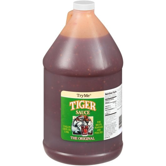Try Me Gourmet Tiger Sauce, 4 x 1 GA Case - Condiments & Sauces