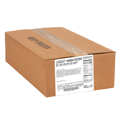 Conagra Fernandos Red Beef, Bean & Red Chili Burrito, 1 x 72 each Case - DOT product image 3