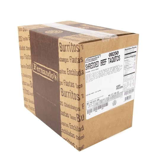 Conagra Fernandos Fiesta Shredded Beef Taquito, 1 x 100 each Case - DOT product image 3