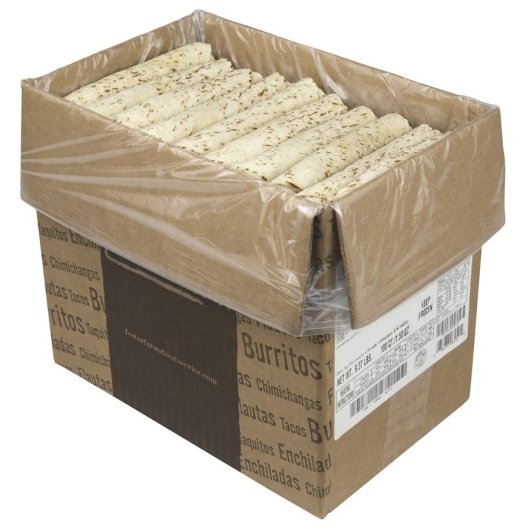 Conagra Fernandos Fiesta Shredded Chicken Taquitos, 1 x 100 each Case - DOT product image 2