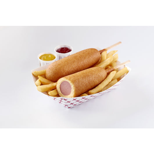 Foster Farms Low Fat Whole Grain Chicken Corndog, 72 x 4.25 oz Case - DOT product image 5