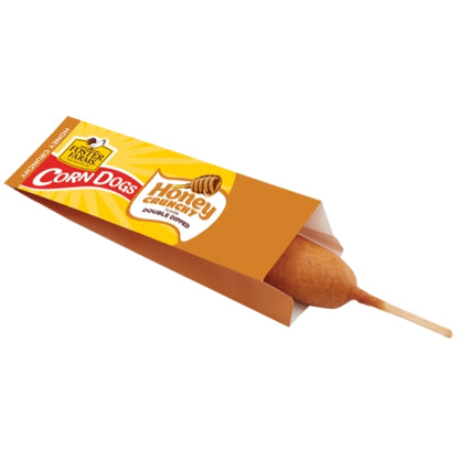 Foster Farms CHICKEN corn dog WITH BAGS, 1 x 72 each Case - Frozen Snacks & Appetizers