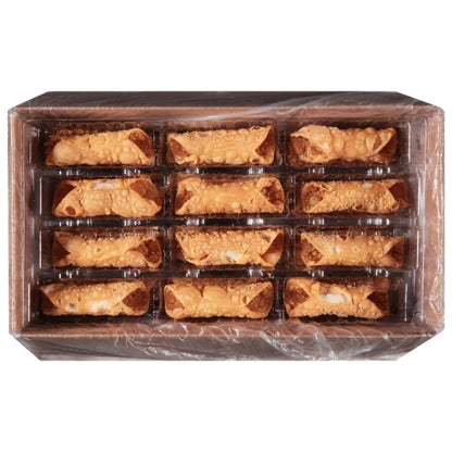 Flowers Foods Cannoli Shells Large, 48 x 1 oz Case - Bakery & Desserts