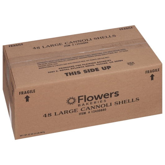Flowers Foods CANNOLI SHELLS LARGE, 48 x 1 oz Case - DOT product image 6