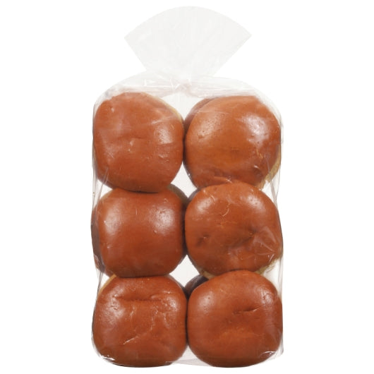 European Bakers 4 Inch Sliced BRIOCHE BUN, 8 x 8 each Case - Breads, Rolls & Buns