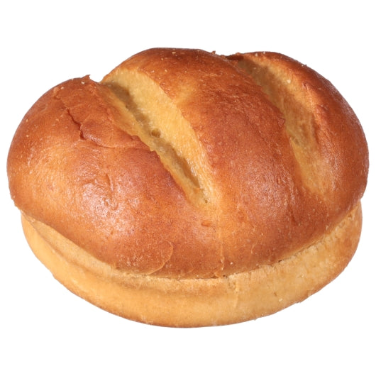 European Bakers 4 Inch Double Cut Potato Hamburger Bun, 8 x 31 oz Case - DOT product image 2