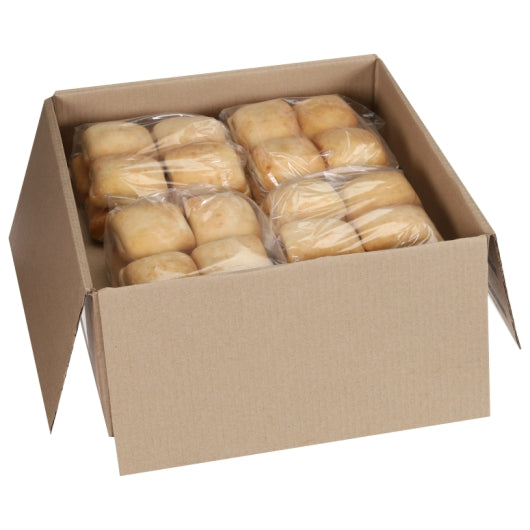 European Bakers 4 Inch Sliced Ciabatta Sandwich Bun, 8 x 24 oz Case - DOT product image 3