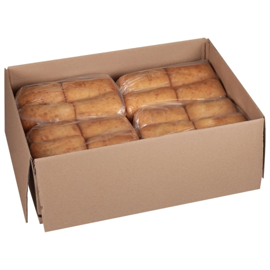 European Bakers 4"X6" Ciabatta Sandwich Bun, 8 x 24 oz Case - DOT product image 3