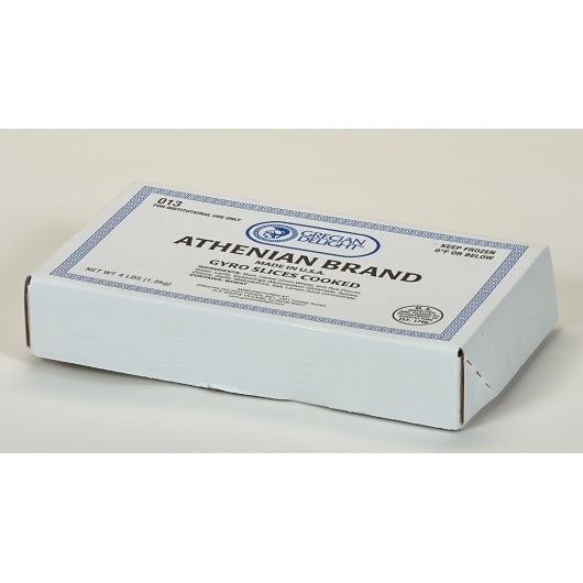 Gyro Athens Style Cooked Athenian Gyros Slice, 4 x 4 lb Case - Frozen Meat & Seafood