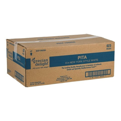 Grecian Delight 6 Inch New York Style Pita Bread, 12 x 10 ct Case - DOT product image 3