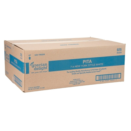 Grecian New York 7 Inch New York Style Pita Bread, 12 x 3.3 oz Case - DOT product image 8