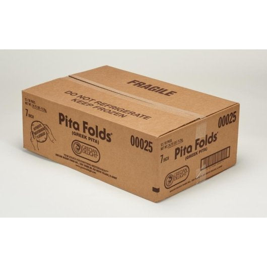 Grecian New York 7 Inch New York Style Pita Bread, 12 x 3.3 oz Case - DOT product image 4