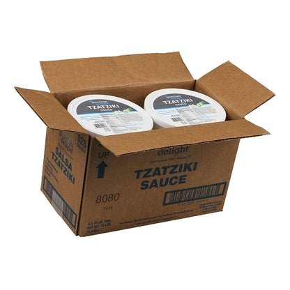 Grecian Delight Gyro Tzatziki Sauce, 4 x 3.75 lb Case - DOT product image 3