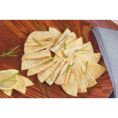 Grecian Delight Mediterranean Pita Chips, 1 x 15 lb Case - Breads, Rolls & Buns